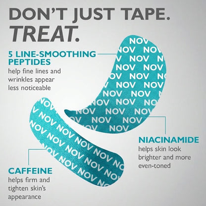 Peptide-Infused Face & Eye Tape